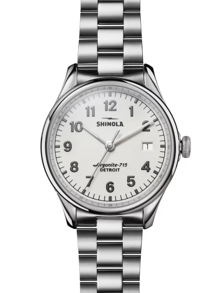 Ceas Shinola alb