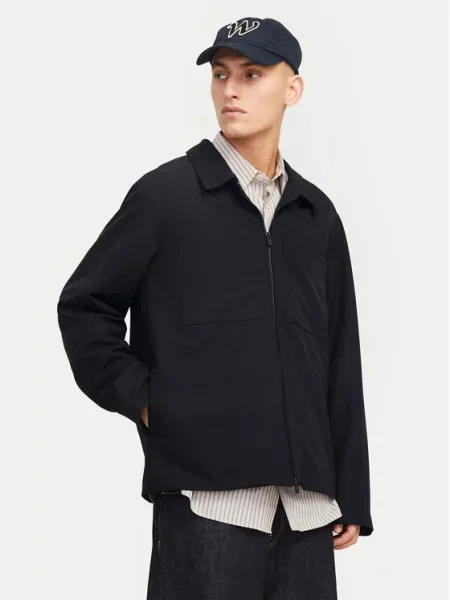 Jack & Jones Jachetă cămașă Perfect negru