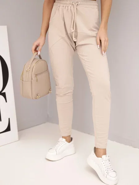 Pantaloni cargo Kesi alb