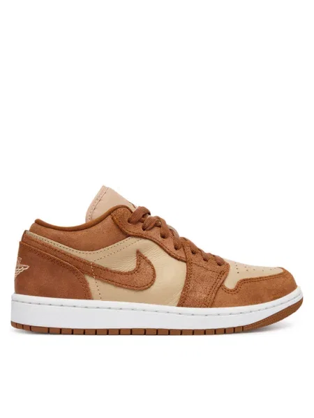 Nike Sneakersy Air Jordan 1 Low Se brązowy