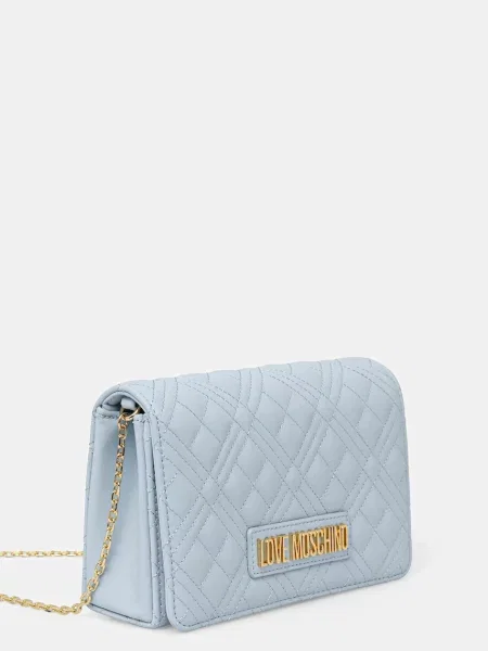 LOVE MOSCHINO Ročna torba Svetlo modra
