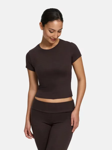 Cfab Póló Cotton T-Shirt sötét barna