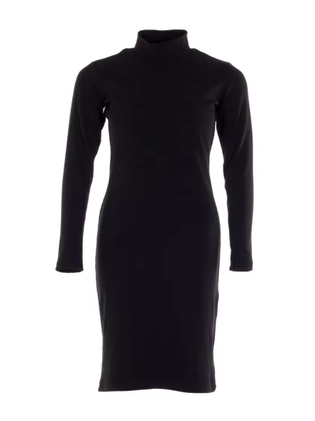 Сукня міді LadyLike текстиль чорний