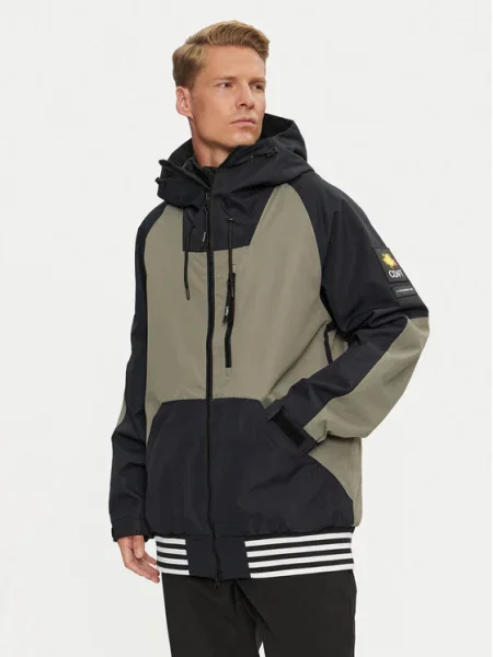 Colourwear Lyžiarska bunda League Jkt M zelená