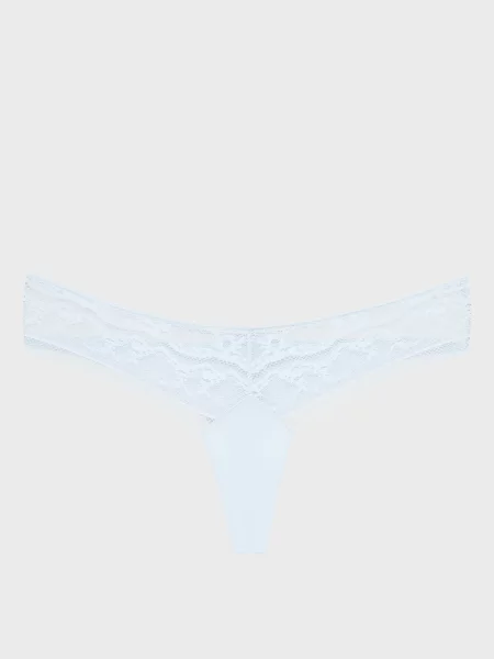 Стринги Calvin Klein голубые