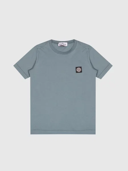 Детская футболка Stone Island синяя