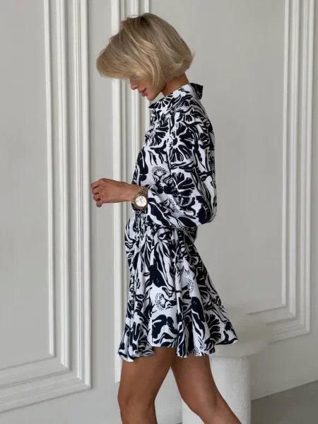 Платье мини Jadone Fashion синее