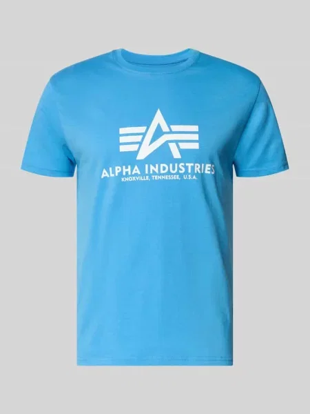 T-shirt z czystej bawełny Alpha Industries
