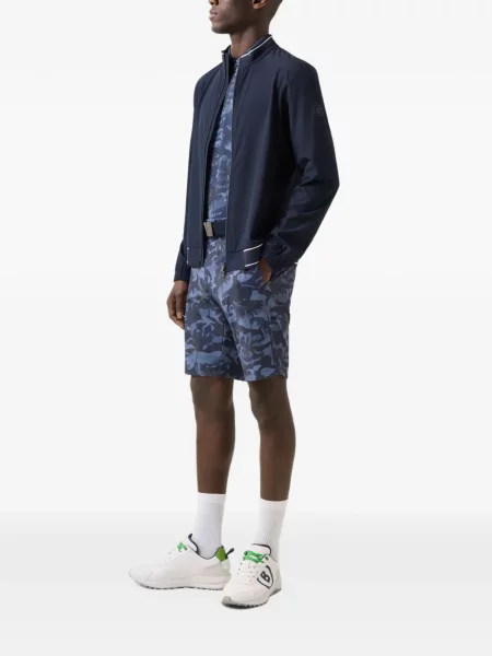 Bermude Bogner cu imagine cu model camuflaj albastru