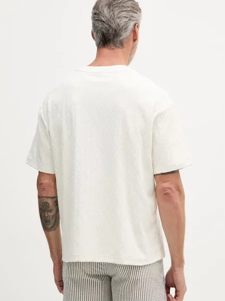 Calvin Klein Jeans T-shirt beżowa