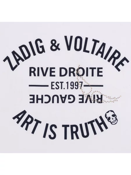 Top copii Zadig & Voltaire alb