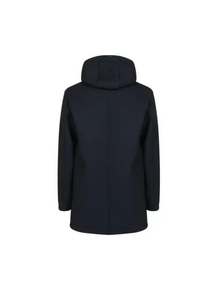 Długa parka Herno niebieska