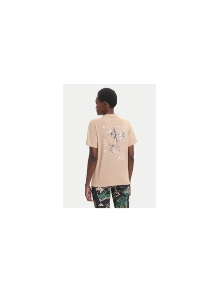 Adidas Póló City Tech Summer Graphic Regular Fit bézs