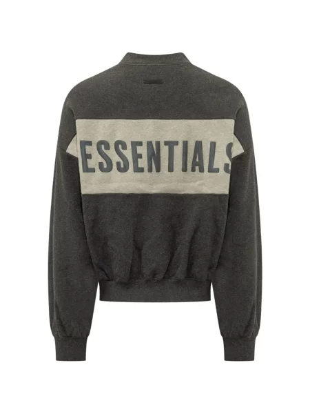 Подрязан суитчър Fear Of God Essentials сиво