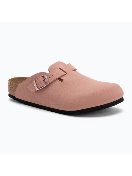 BIRKENSTOCK Boston Kids BFBC Narrow глинени джапанки розови