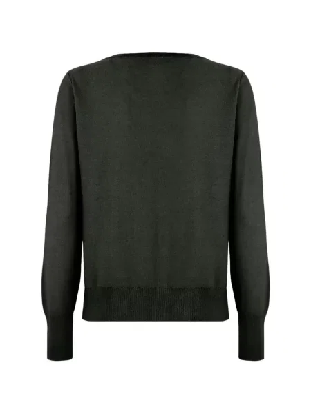 Ζακέτα Wolford από μαλλί merino μαύρο