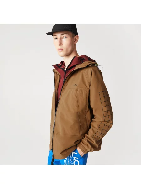Lacoste куртка чоловіча коричнева