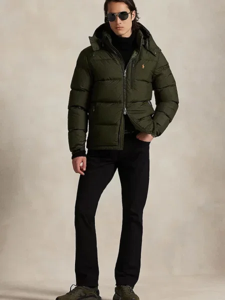 Пухова куртка Polo Ralph Lauren зимова коричневий