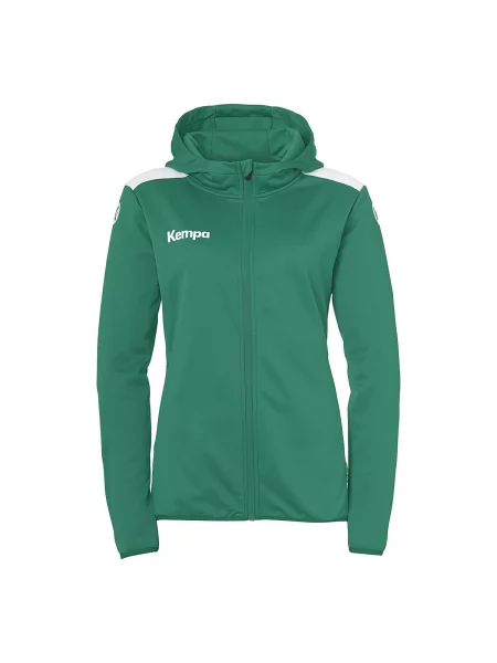 Bluza dresowa z kapturem Kempa Emotion 27 biała