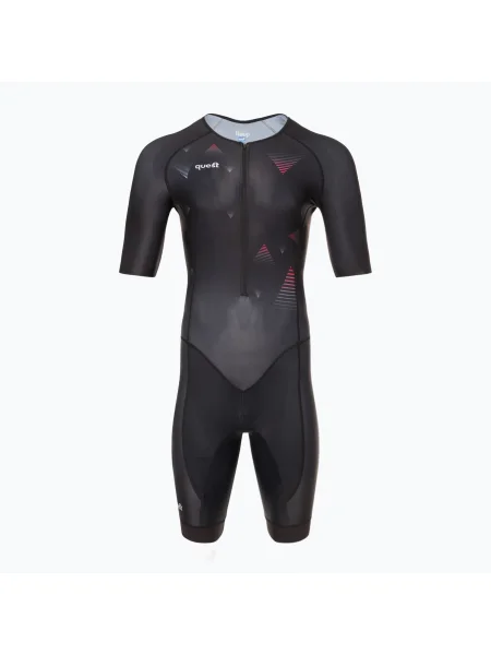 Мъжки костюм за триатлон Quest Aerofit Base black черно