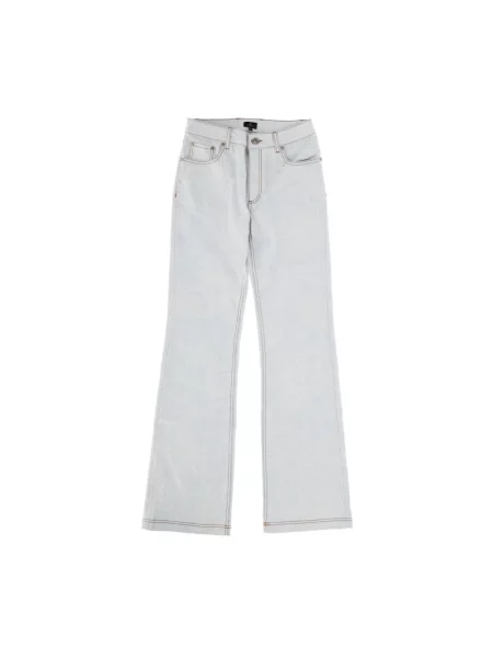 Jeansy Etro z autografem szare