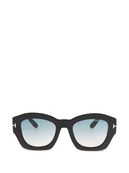 Ochelari de soare Tom Ford Eyewear cu imprimeu geometric negru