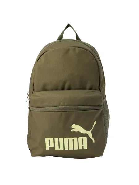 PUMA Športni nahrbtnik Phase oliva / pastelno zelena