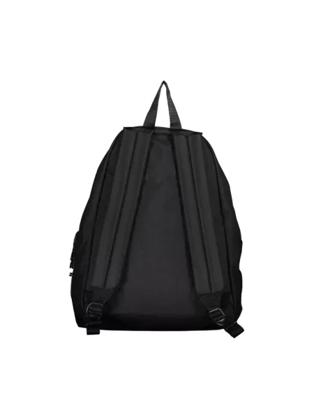 Plecak Eastpak w paski z paskiem w miejskim stylu czarny