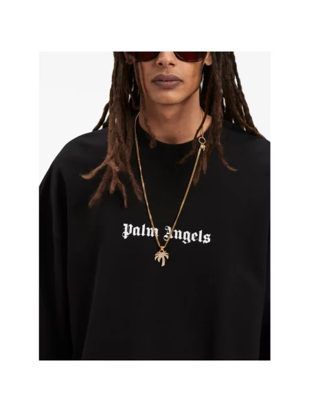 Bluza Palm Angels klasyczna czarna