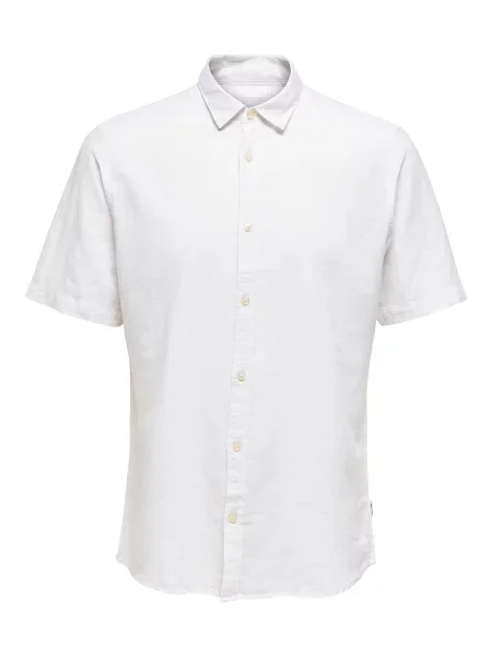 Only & Sons Cămașă Caiden' alb