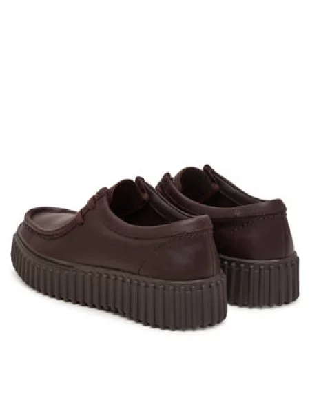Polobotky Clarks hnědé