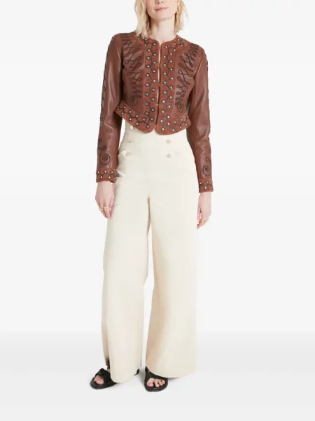 Geanta de piele Temperley London maro