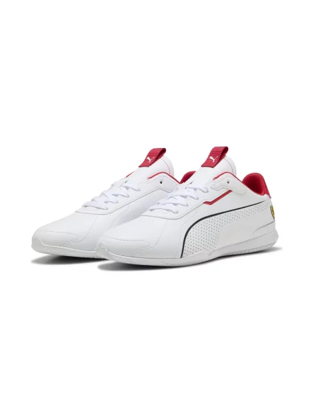 Sneakersy unisex Scuderia Ferrari Neo Cat białe