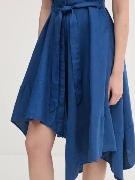Льняное платье Dkny