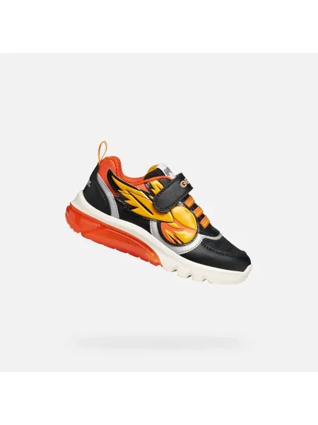 Sneakersy Geox J Ciberdron M čierna