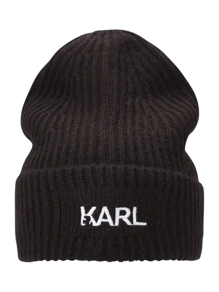 Karl Lagerfeld Căciulă negru alb