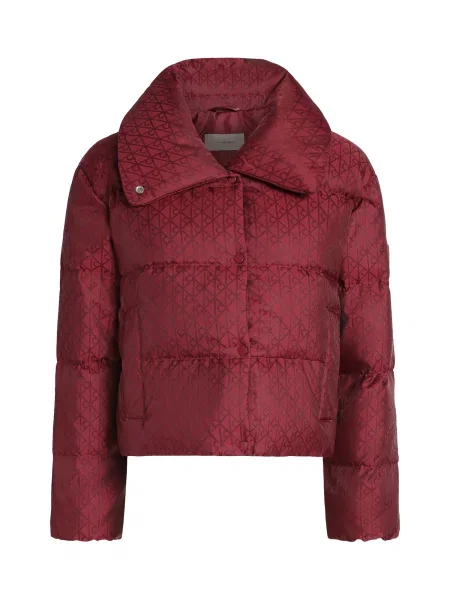 Calvin Klein Jeans Geacă de primăvară-toamnă / bordeaux roșu