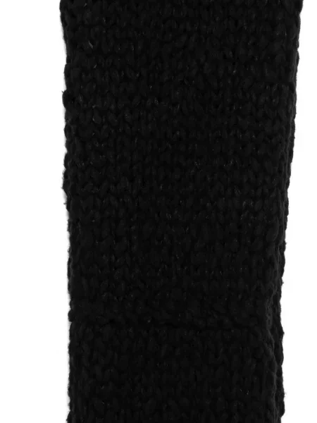 Fular Yohji Yamamoto tricotate negru