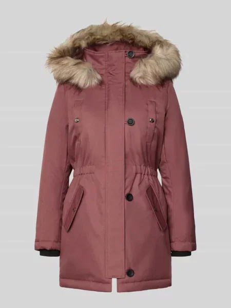 Parka kroju shaped fit z naszywką z logo model ‘IRIS’ Only