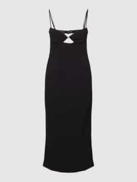 Sukienka midi z wycięciem model ‘VIENNA MIDI DRESS’ Bardot