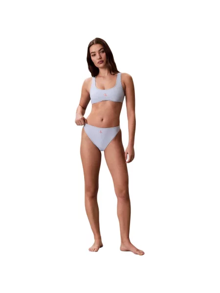 Bikini Calvin Klein Jeans albastru