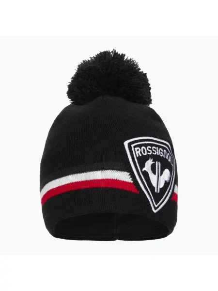 Căciulă de iarnă pentru bărbați Rossignol Rooster Pompon Rossignol Rooster Pompon pentru bărbați negru