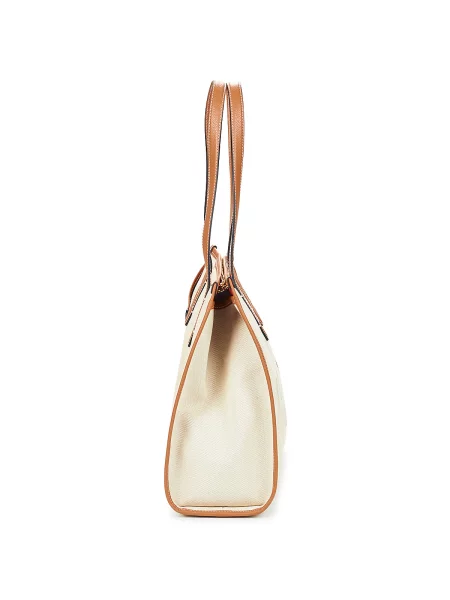 Geantă shopper Lancel bej