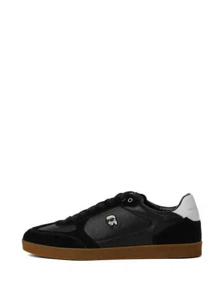 Sneakerși Karl Lagerfeld din piele negru