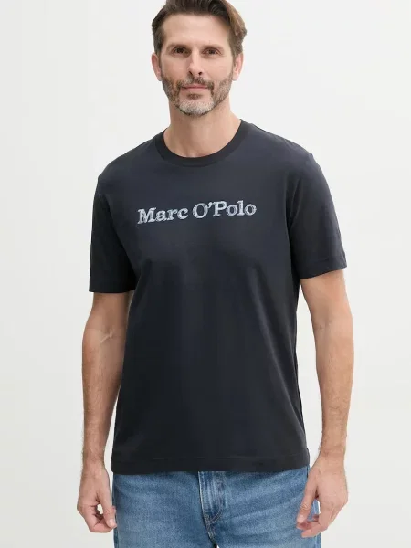 Kratka majica Marc O'Polo mornarsko modra