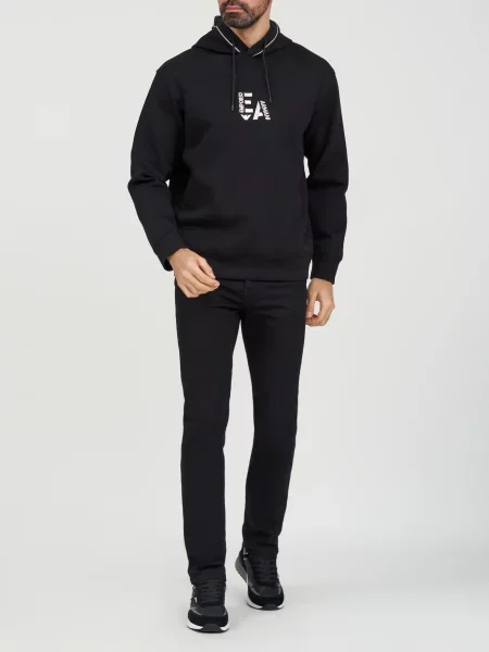 Толстовка Emporio Armani чорна