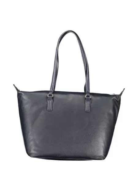 Shopper torbica Tommy Hilfiger s autogramom plava