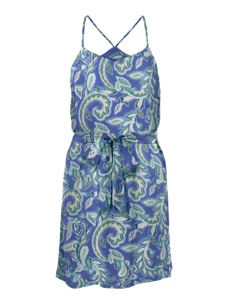 ONLY Rochie ALMA albastru / verde deschis alb