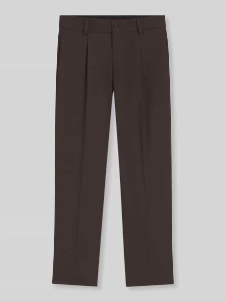 Spodnie garniturowe w kroju modern fit z dodatkiem model Hugo