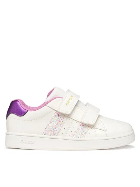 Geox Сникърси J Eclyper Girl D бял